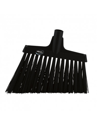 Vikan Hygiene 2914-9 corner broom, black hard long oblique