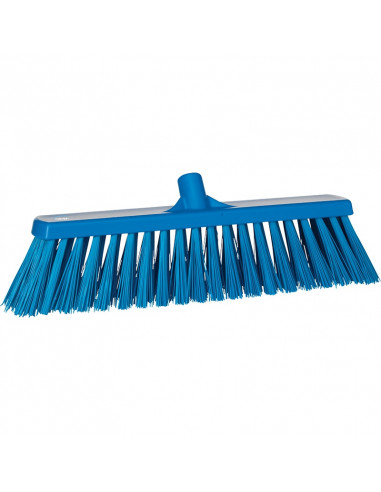 Vikan Hygiene 2920-3 bezem 47cm, blauw harde vezels, 530mm