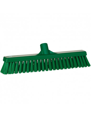 Vikan Hygiene 3174-2 combiveger groen, hard/zachte vezels, 410mm