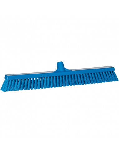 Vikan Hygiene 3194-3 combiveger blauw, hard/zachte vezels, 610mm