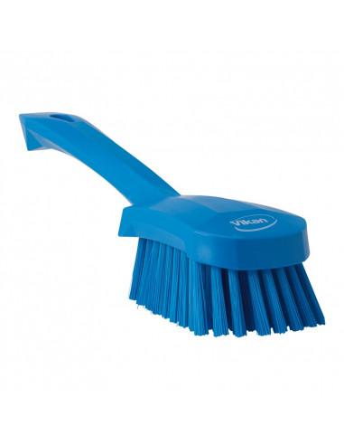 Vikan Hygiene 4190-3 afwasborstel groot blauw, medium vezels