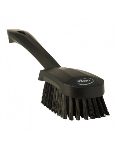 Vikan Hygiene 4192-9 Spülbürste groß, schwarz, harte Fasern, 270mm