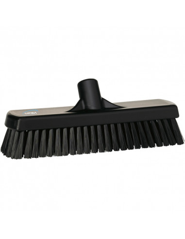 Vikan Hygiene 7060-9 vloerschrobber zwart, harde vezels, 305mm