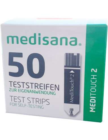 MediTouch2 Medisana 50 testovacích prúžkov